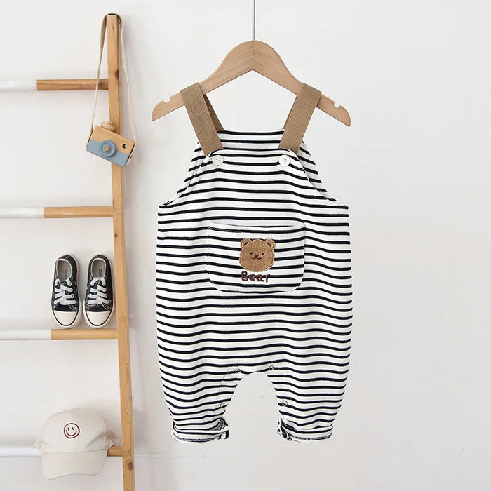 The Stripy Bear Overalls