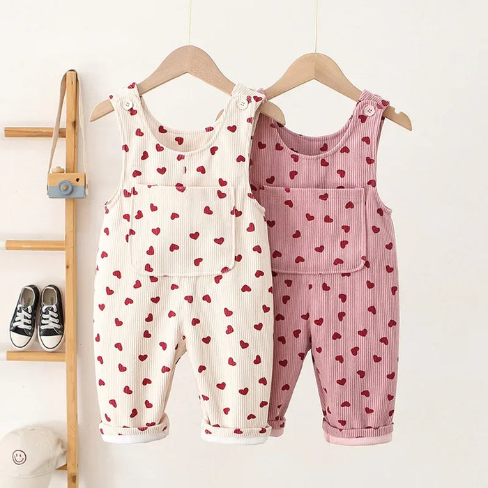 Little Heart Overalls