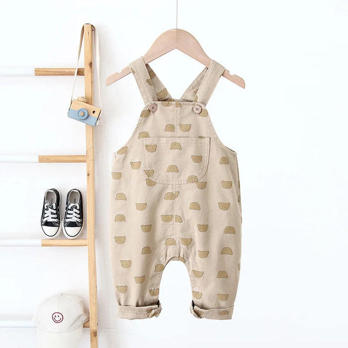 The Cute Bear Overalls