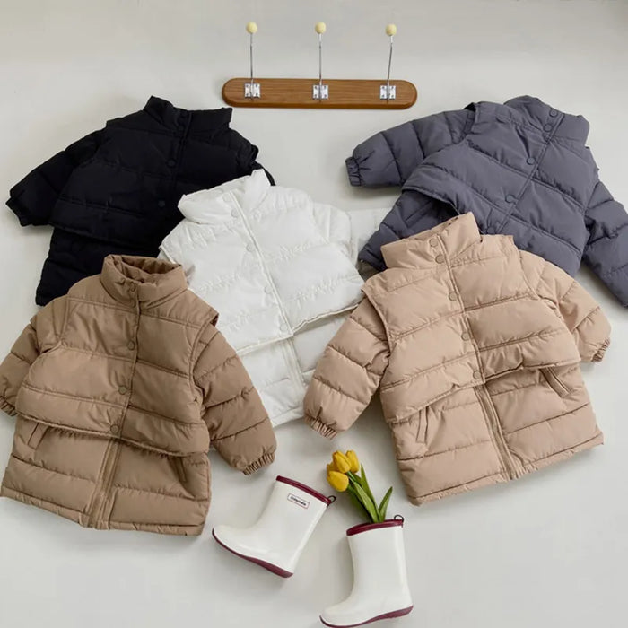 The 2 Pc Puffa Gilet Jacket