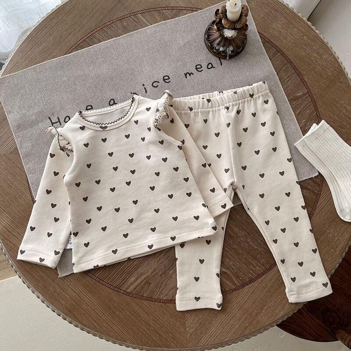 The Little Heart Pajama Set