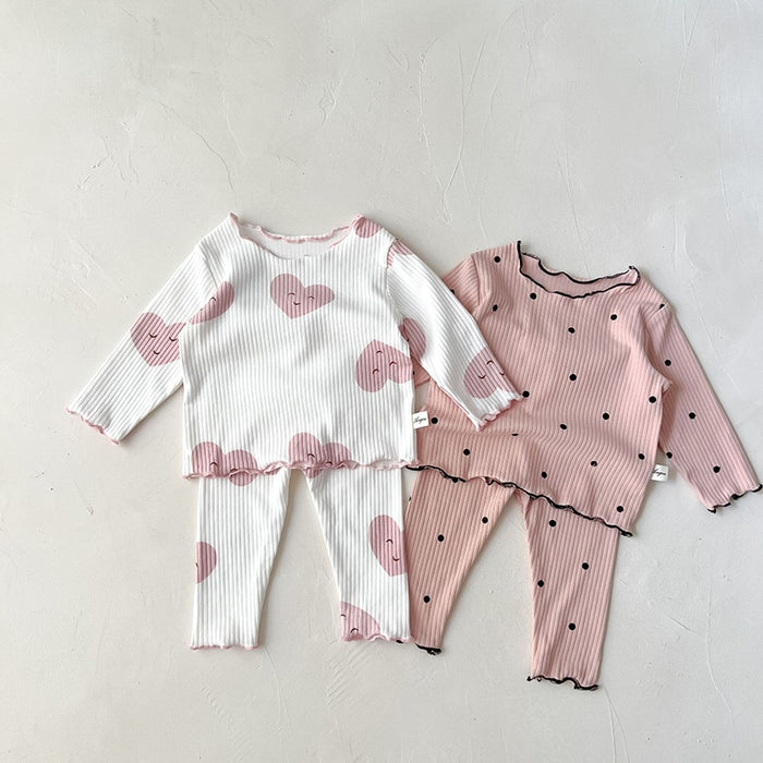 The Dotty & Love Heart Pyjama Sets