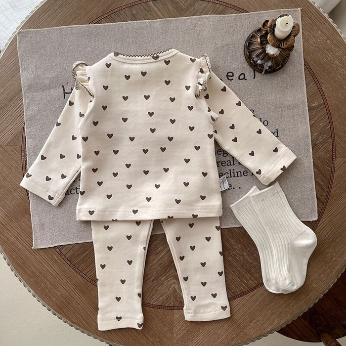 The Little Heart Pajama Set