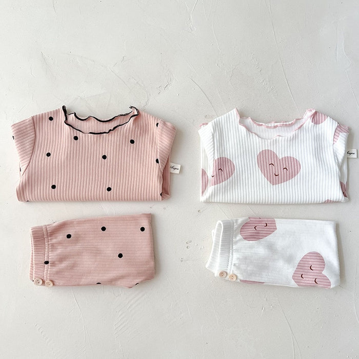 The Dotty & Love Heart Pyjama Sets