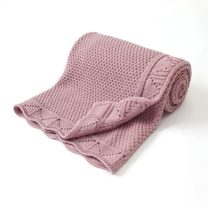 Knitted Swaddle Blanket