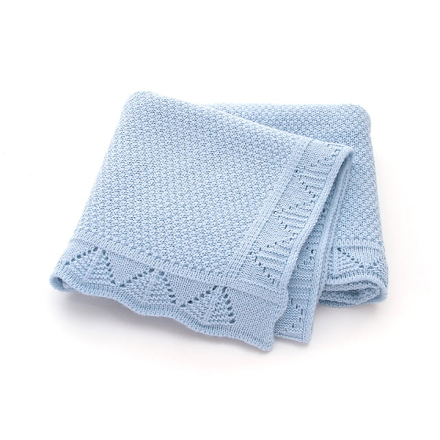 Knitted Swaddle Blanket