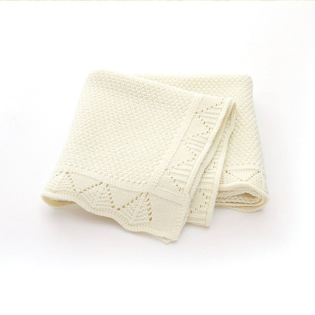 Knitted Swaddle Blanket